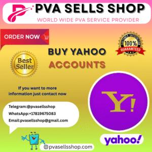 Buy Yahoo Accounts