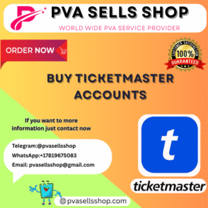 Buy Ticketmaster Accounts