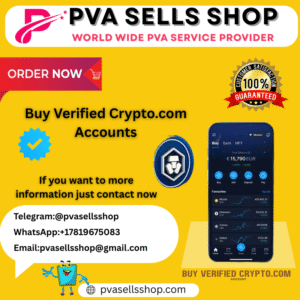 Buy Verified Crypto.com Accounts
