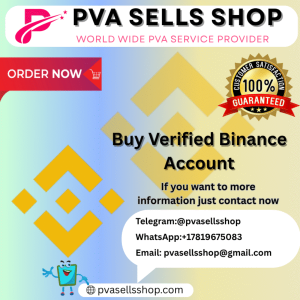 Buy Verified Binance Account