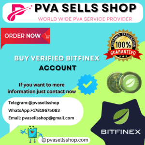 Buy Verified Bitfinex Account