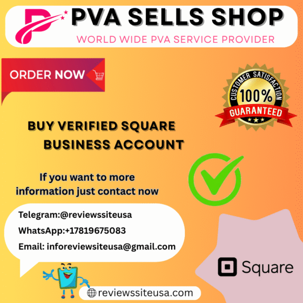 Buy Verified SQUARE Business Account