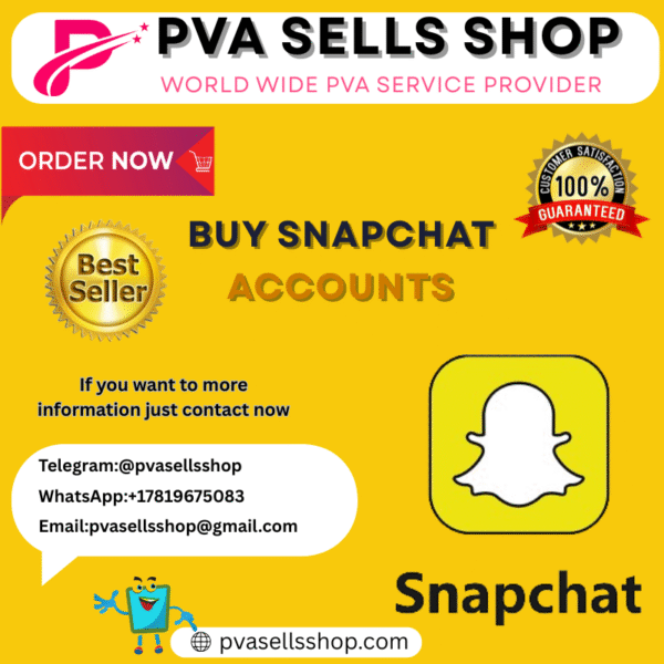 Buy Snapchat Accounts