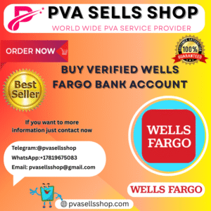 Buy Verified Wells Fargo Bank Account