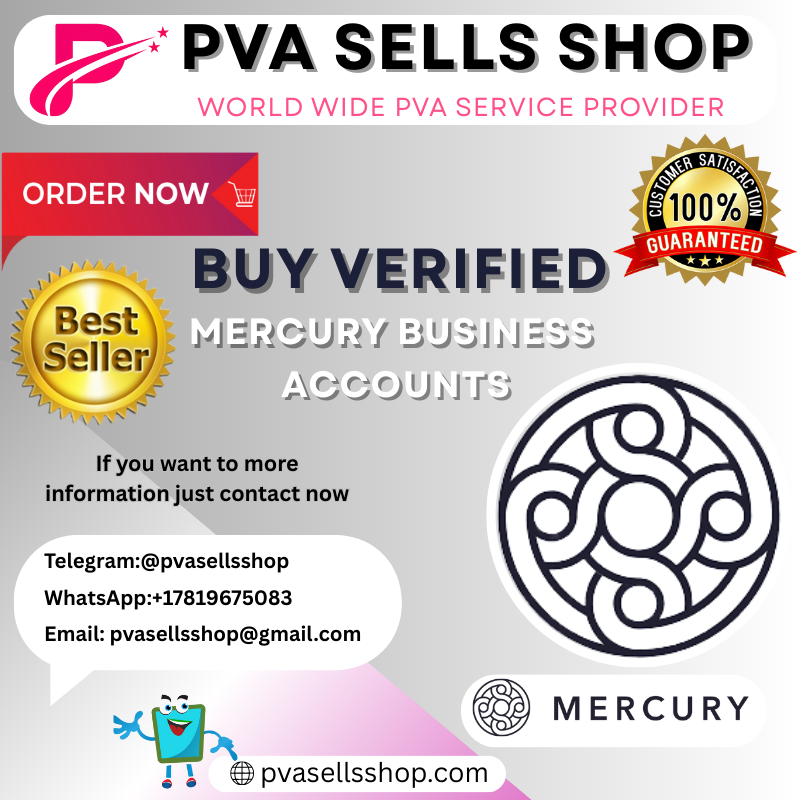 Buy Verified Mercury Business Accounts