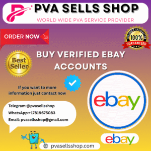 Buy Verified eBay Accounts