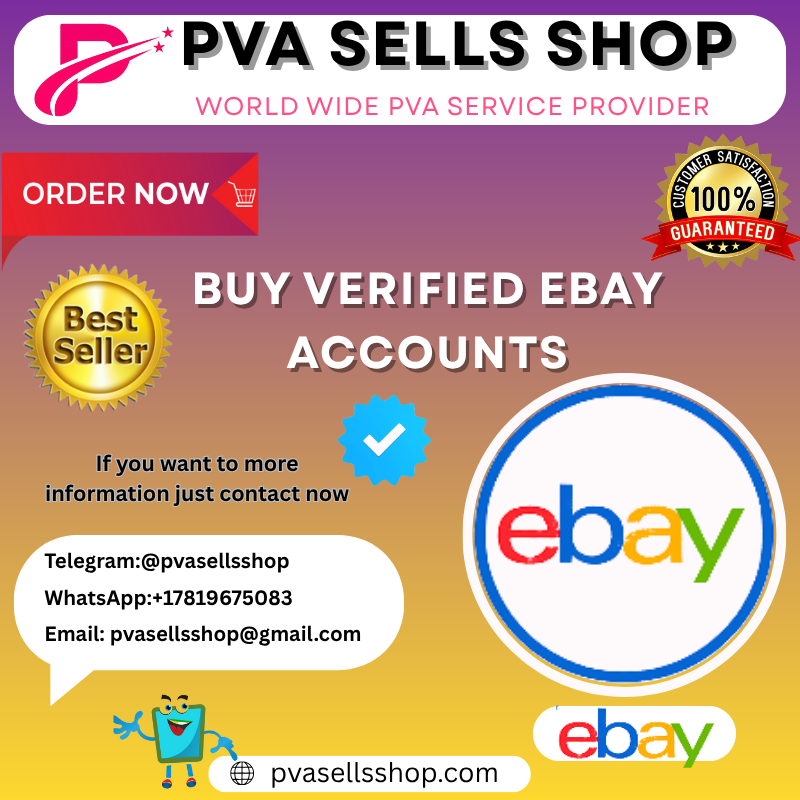 Buy Verified Ebay Accounts High-Limit Accounts 100% Safe